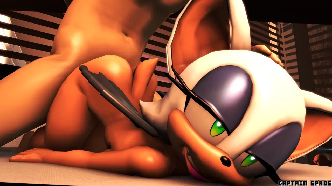 Rouge from behind