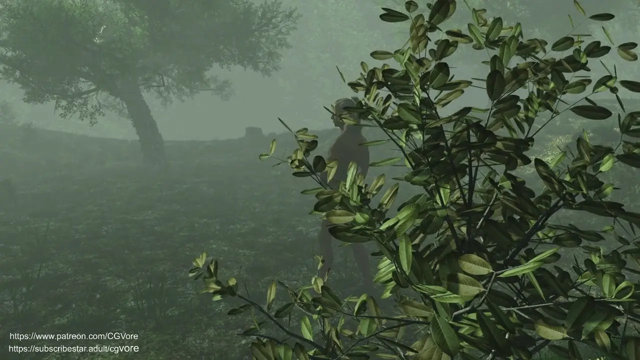 Mysterious forest