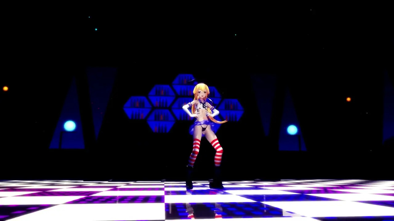 Shimakaze - Touch my body [MMD R15] Hamselvish