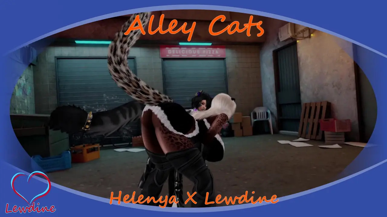 Lewdine Lytton X Helenya Blackpaw (Alley Cat Fun)