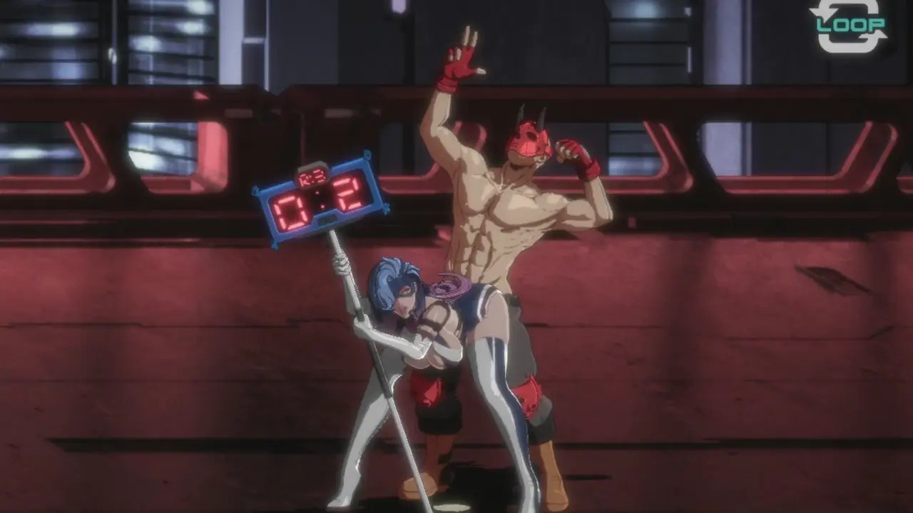 Ring Girl + thug