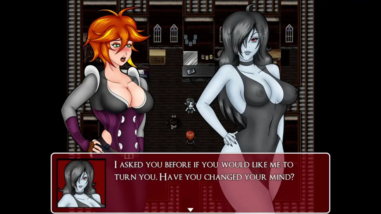 Crimson Veil Vampire Hunter Route Lose to Gabrielle