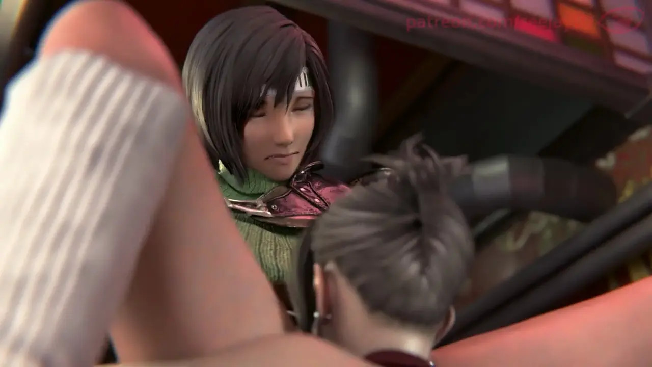 Scarlet Shows Yuffie Her Latest Weapon (FFvii REMAKE)