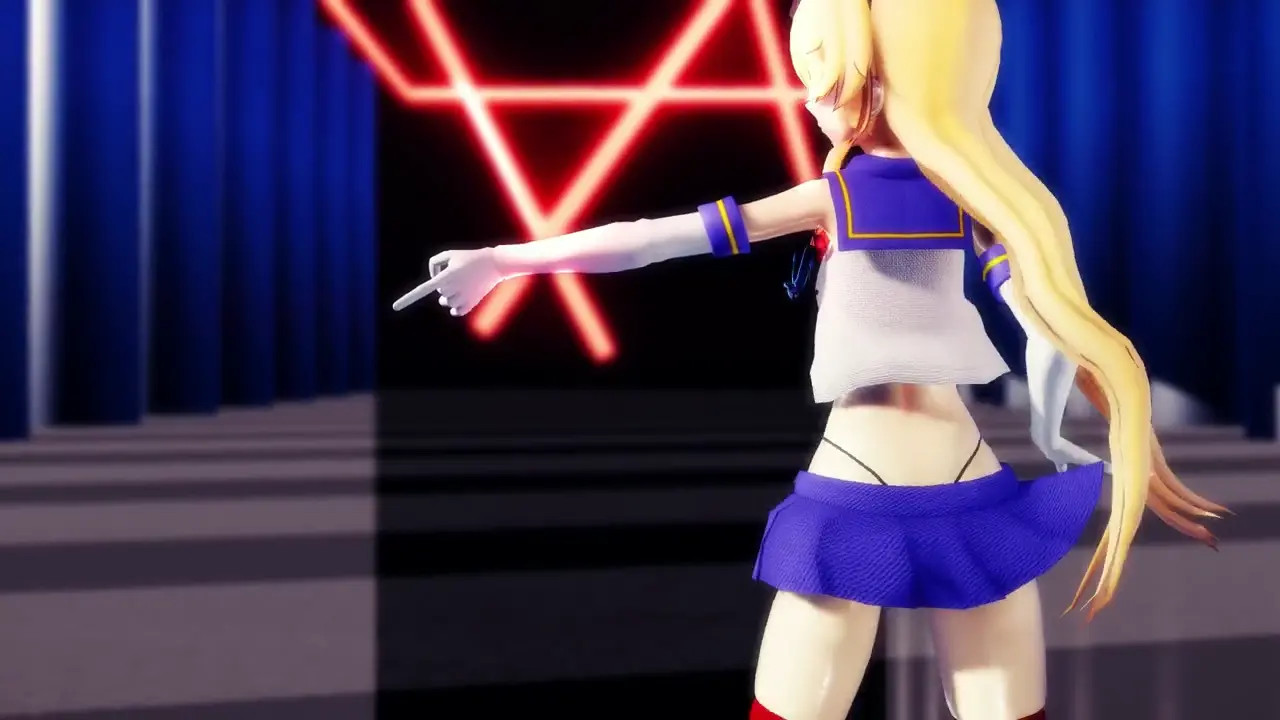 Shimakaze - Yeah Oh Ahhh Oh [MMD R15] Hamselvish.
