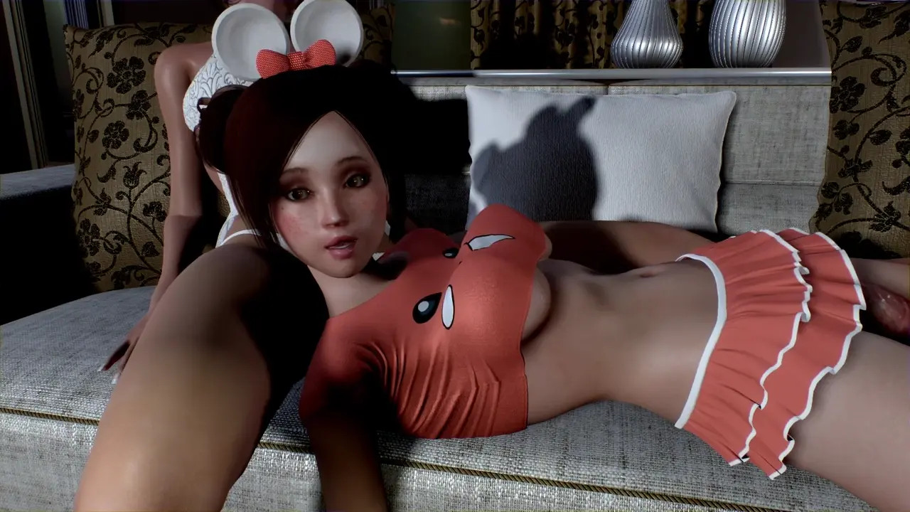 Seline and Kayci were caught by Gwen while jerking [Excerpt, Old Work]