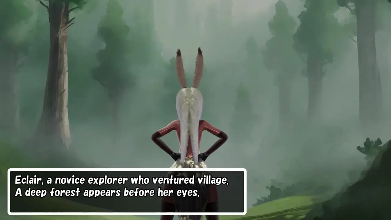 Eclair's Mystery Hentai Dungeon: Squeeze Semen Forest Part 1 [Seven Rord Junction]