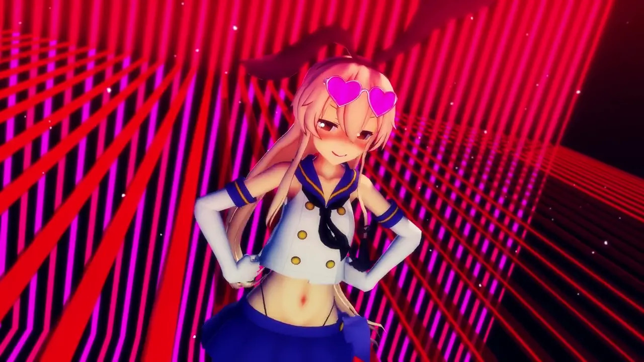 Shimakaze - Valentine Special [MMD R15] Hamselvish