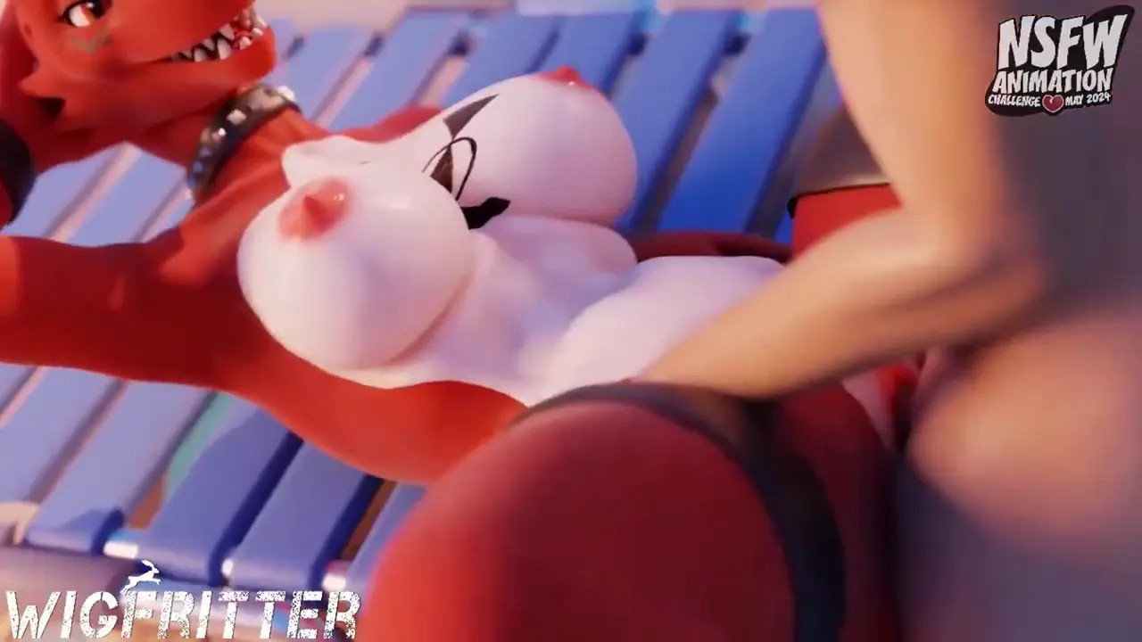 Kiss me (edited) furry yiff pmv