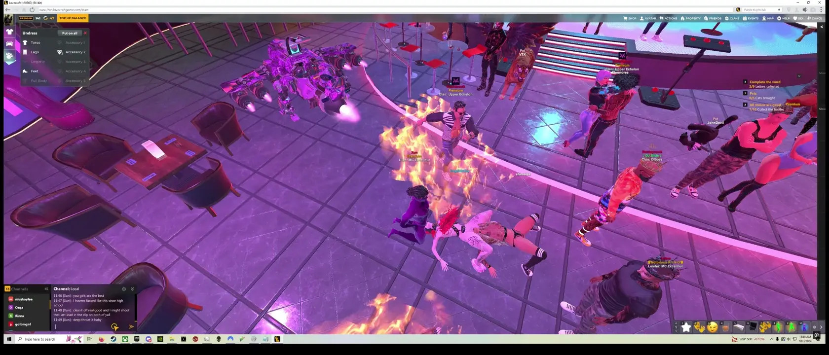LoveCraft - Purple Room Fun On The Dance Floor