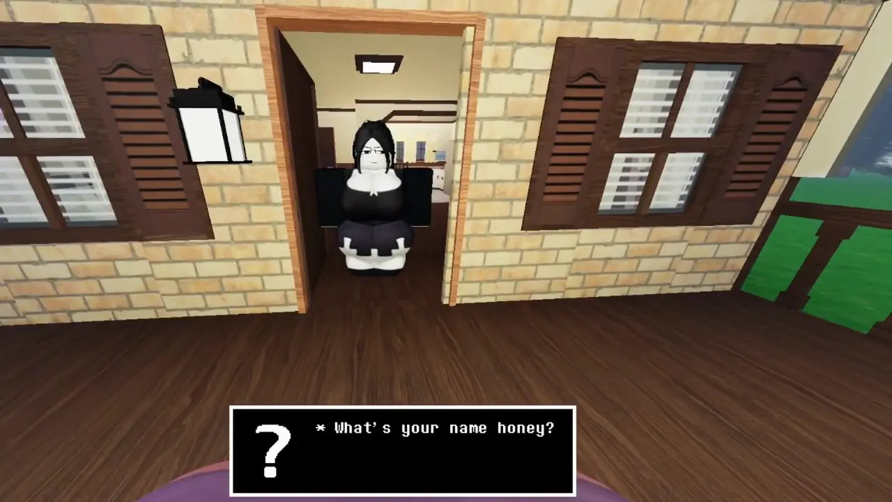 Frisk gets raped by a hung futanari in roblox