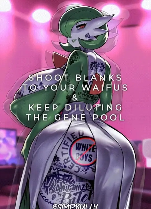 Gardevoir is in heat and wants to be Blacked