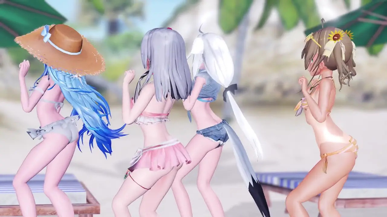 [4kmmd]Hololive Execuse me plus ver