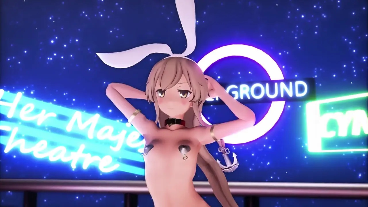 Shimakaze - Shake It (ver. 2) [MMD R15] P-chan