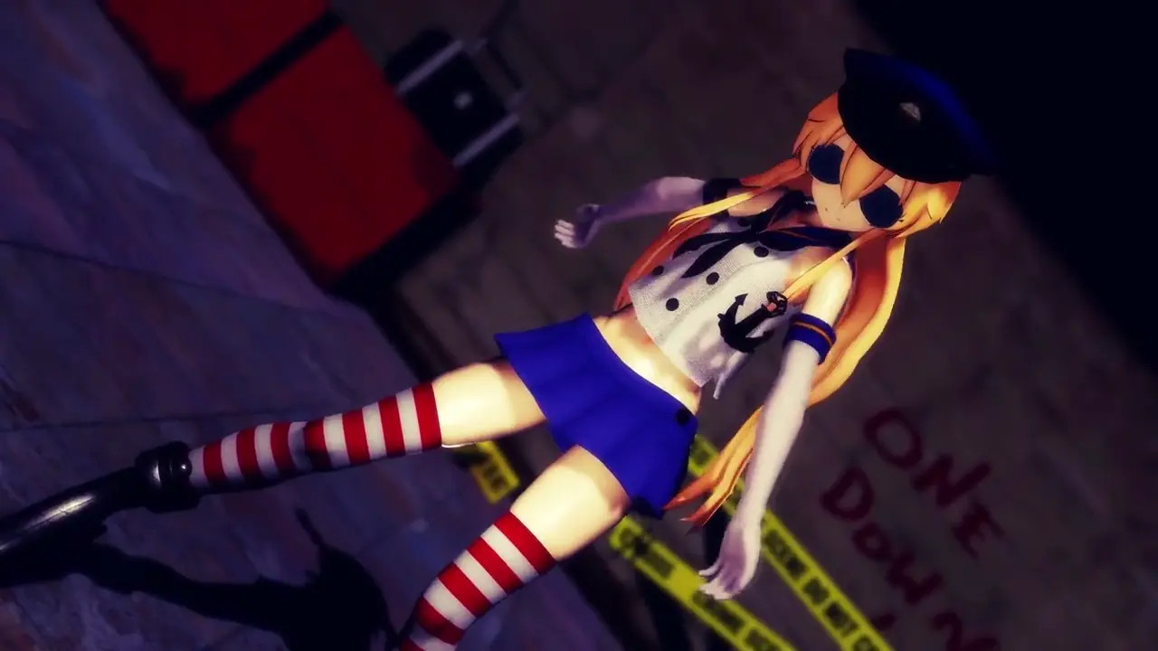 Shimakaze - Dark Sea Adventure [MMD R18] Hamselvish