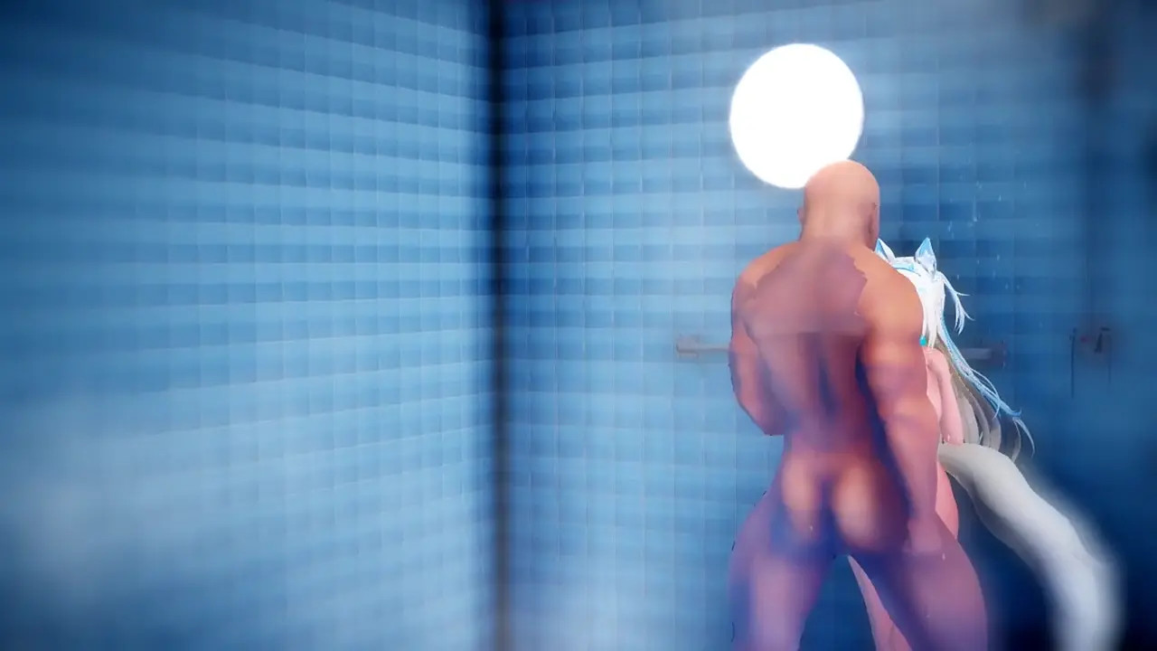 Fuwawa Abyssgard Washing In The Shower