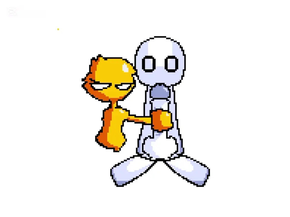 Animation pixel art paja anal