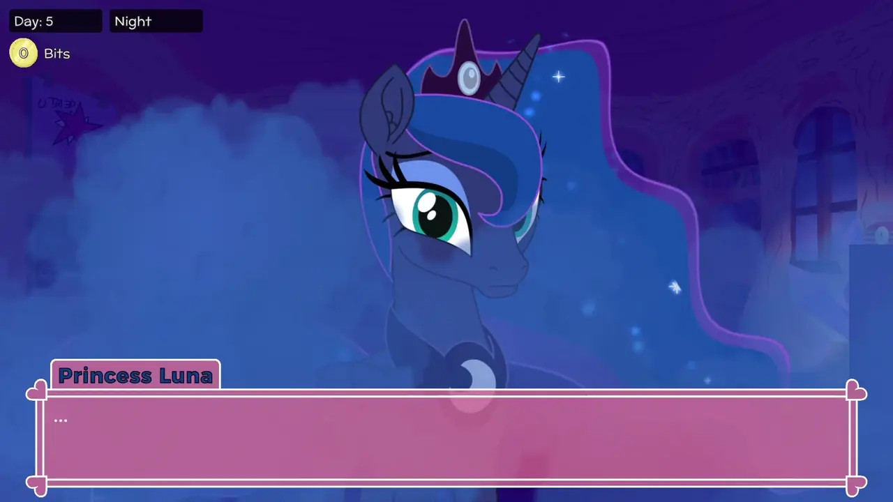 Pony Waifu Sim Princess Luna 1