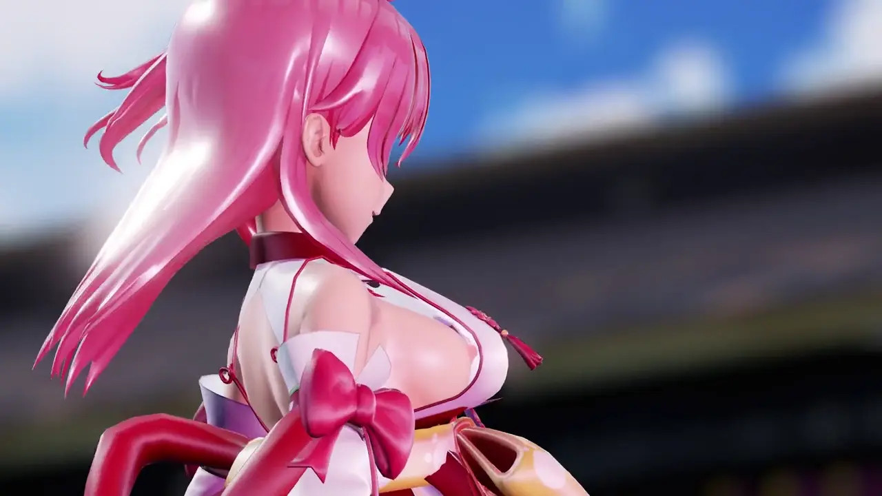 [kasunishi]Sakura miko Kyouki Ranbu Daytime ver