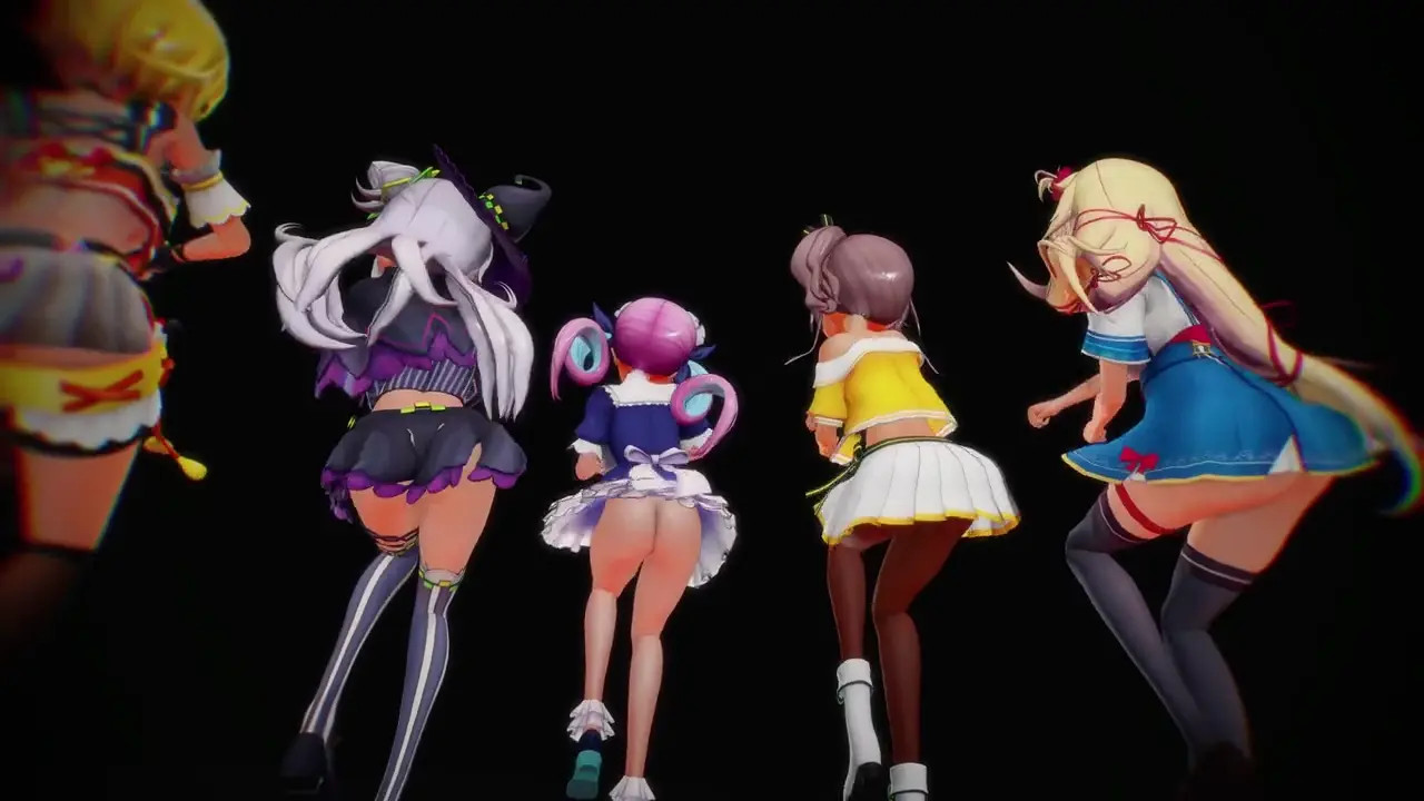 Vtuber Dance Baam (000MMD)