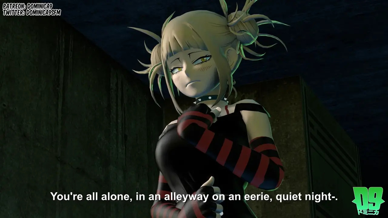 Momo and Toga Tutorial on Nomu Fucking