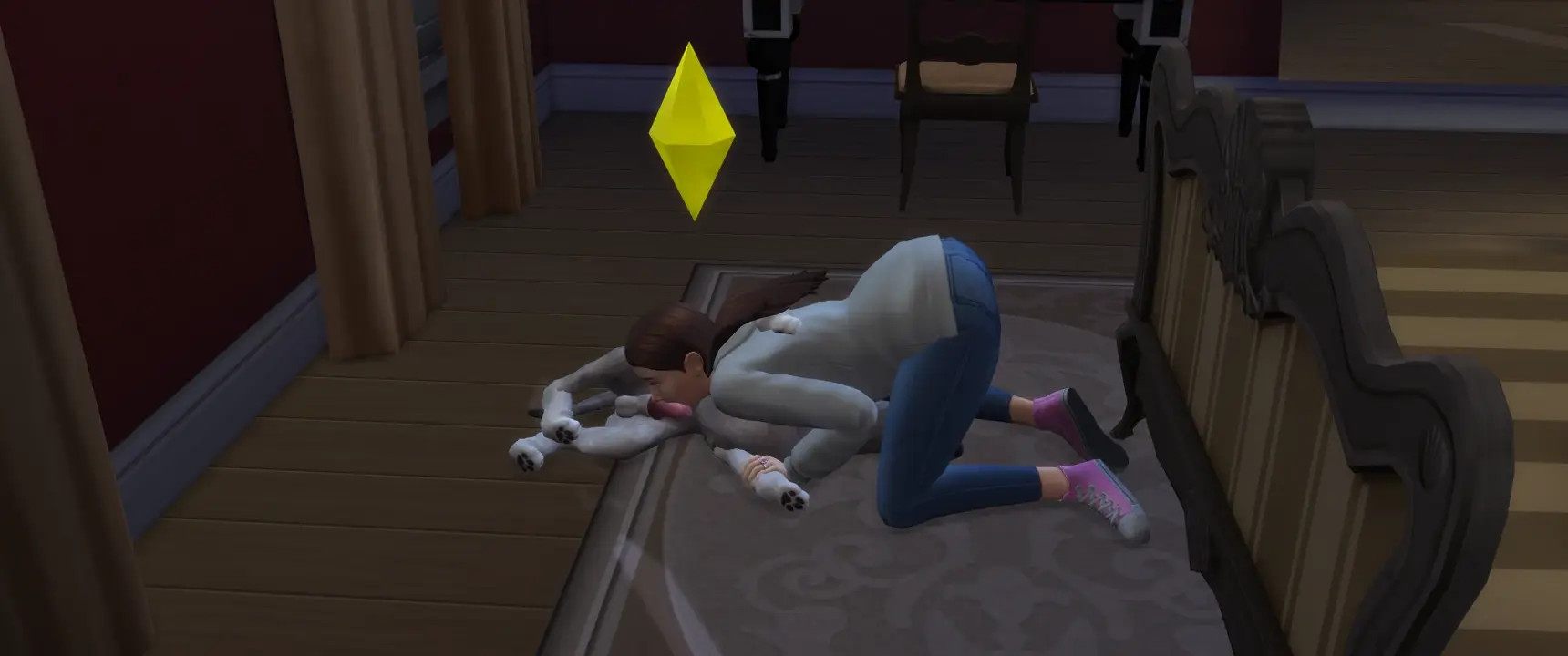 Olivia's sex with wolfhound