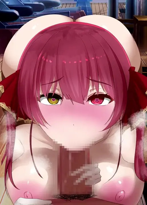 Marini Sticky Blowjob (Nude) [Yukkyyukimaro]