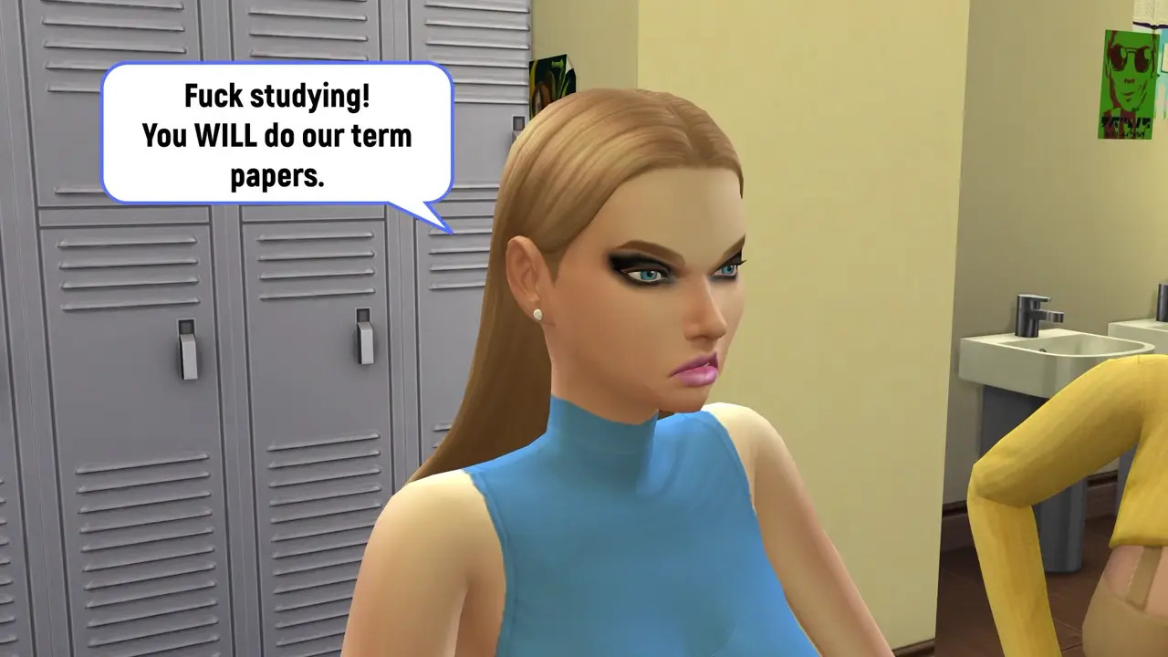 Sims Quickie -The Principal 3