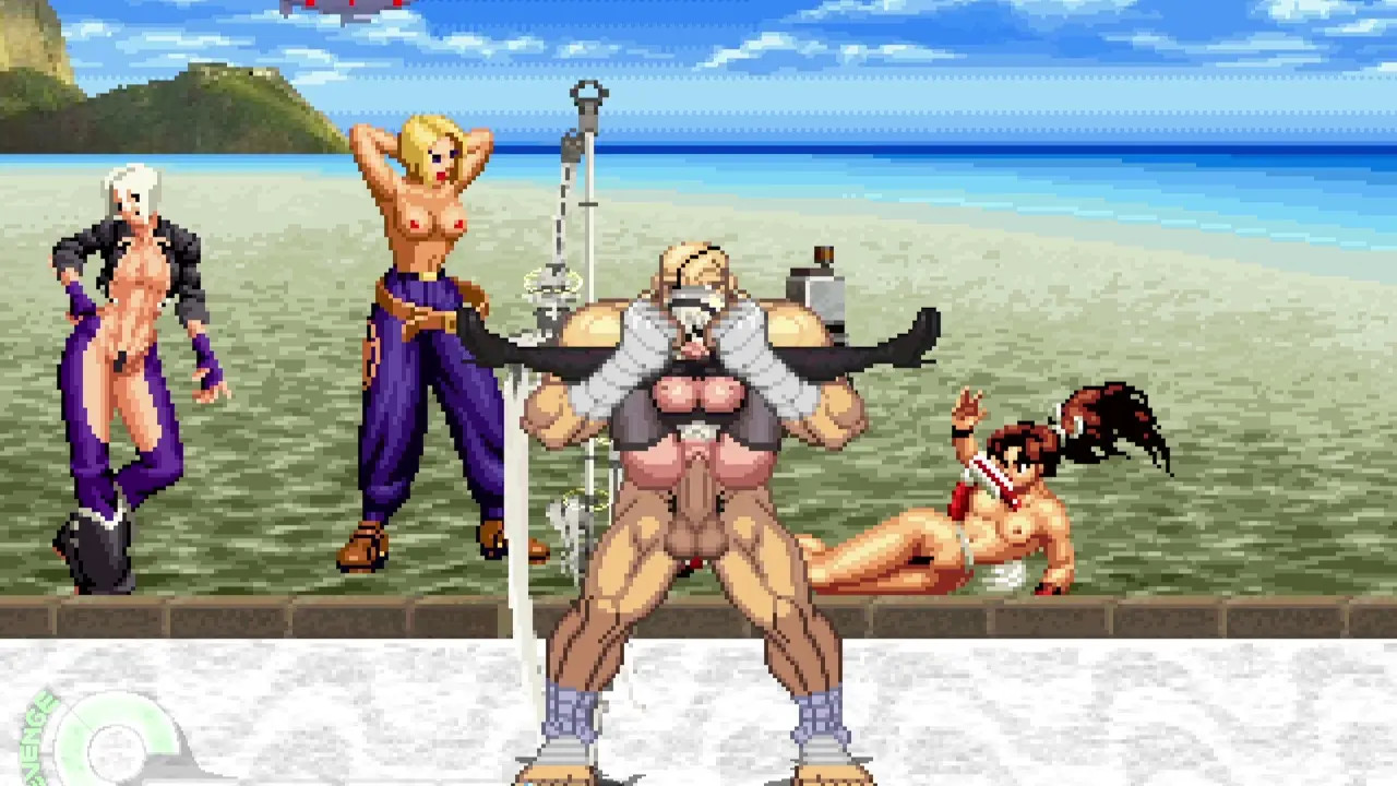 Sagat fucks 2B
