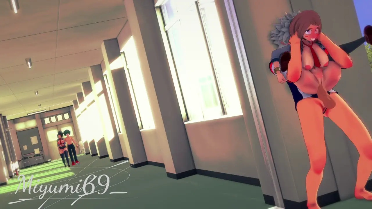 Bakugo full nelson Fucking ochako