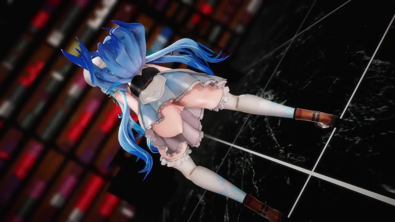 Lamy Yukihana Dance Ghost (000MMD)