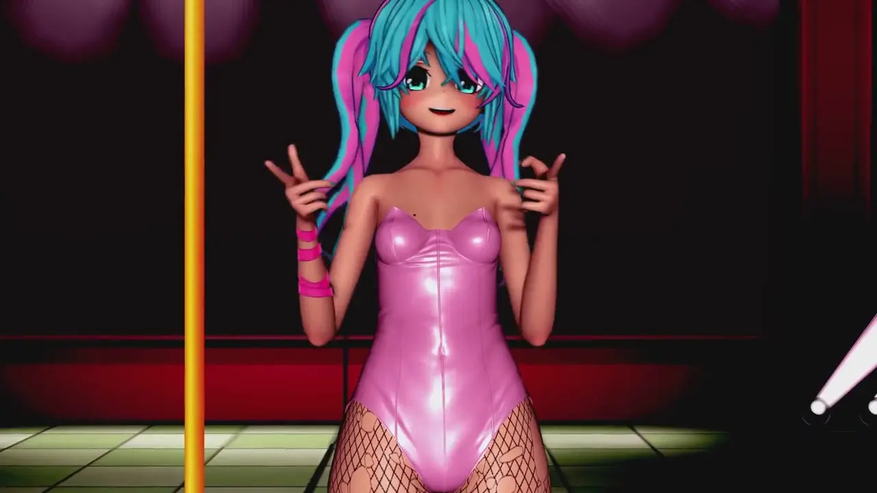 Miku & Rin - Rabbit Hole - Dance and sex