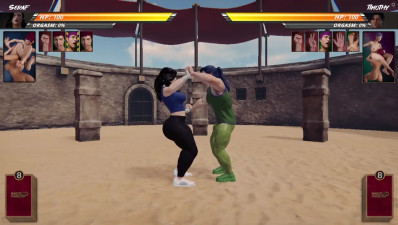 Naked Fighter 3D - Seraf VS Timothy