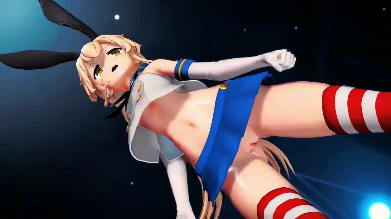 Shimakaze & Amatsukaze - Next Level [MMD R18] GenesisMMD