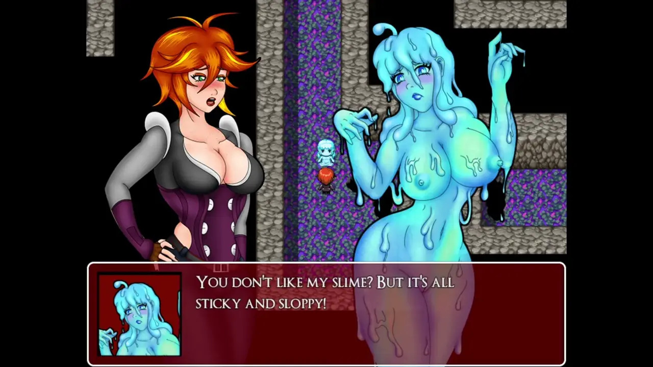 Crimson Veil Vampire Hunter Route Lose to Slimegirl