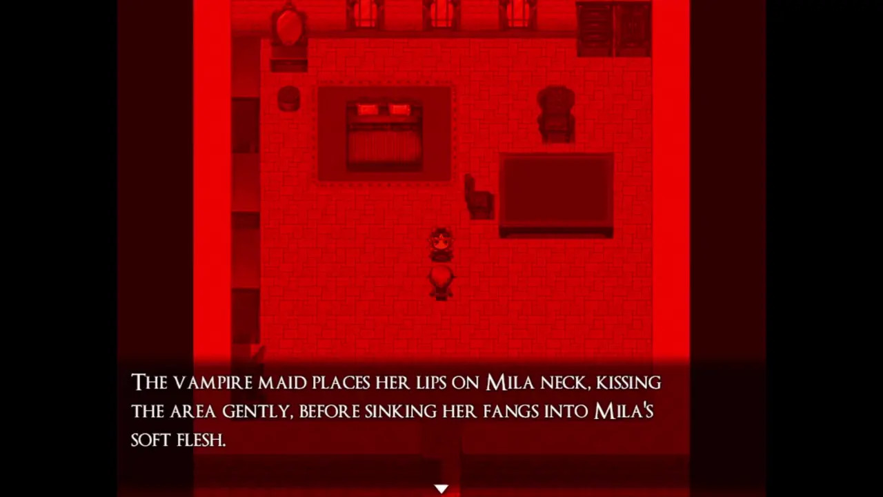 Crimson Veil Vampire Hunter Route Lose to Vampire Maid