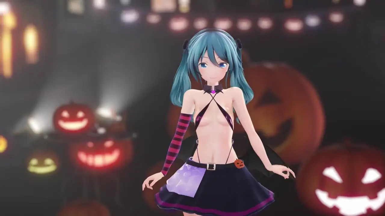 Miku - Happy Halloween - Dance and Sex
