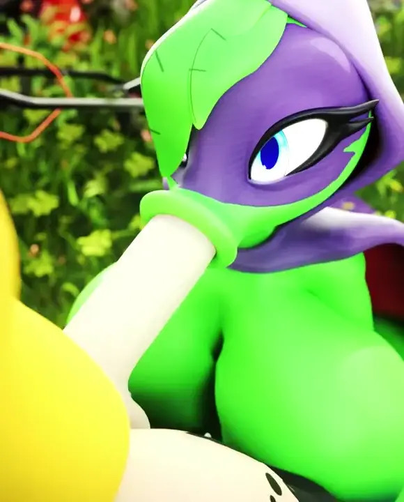 Green Shadow Watering the Plants [Xazter3D]