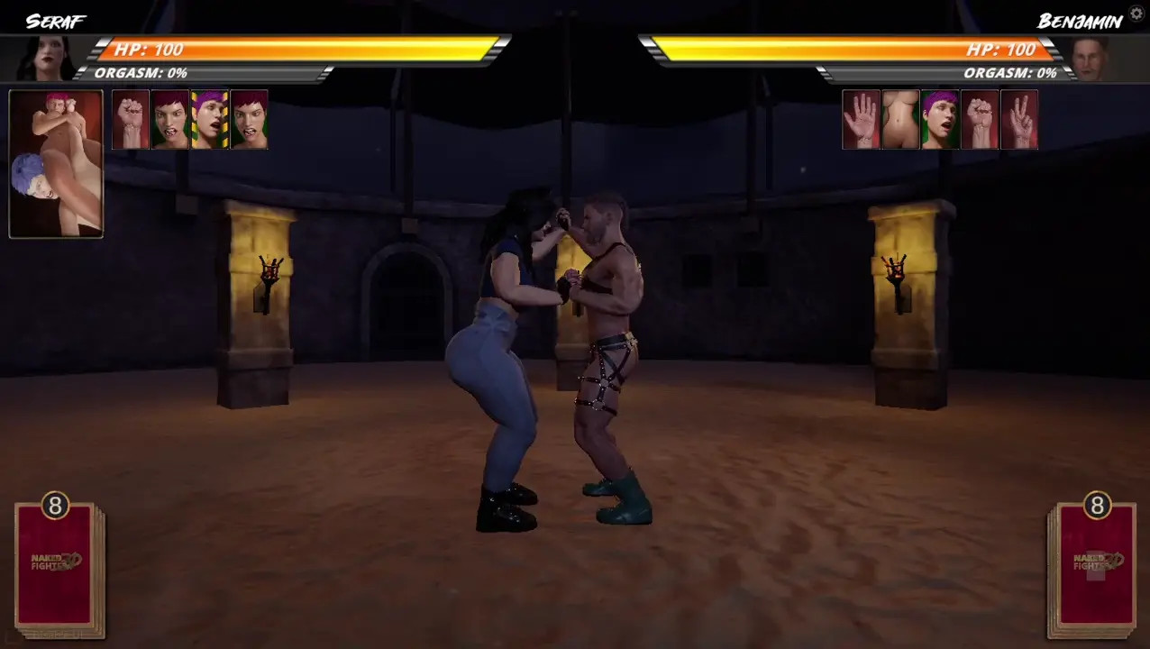 Naked Fighter 3D - Seraf VS Benjamim