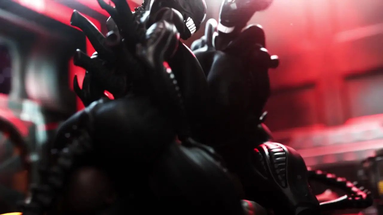 Xenomorph Unexpected Breach or Pleasure? [Xazter3D]