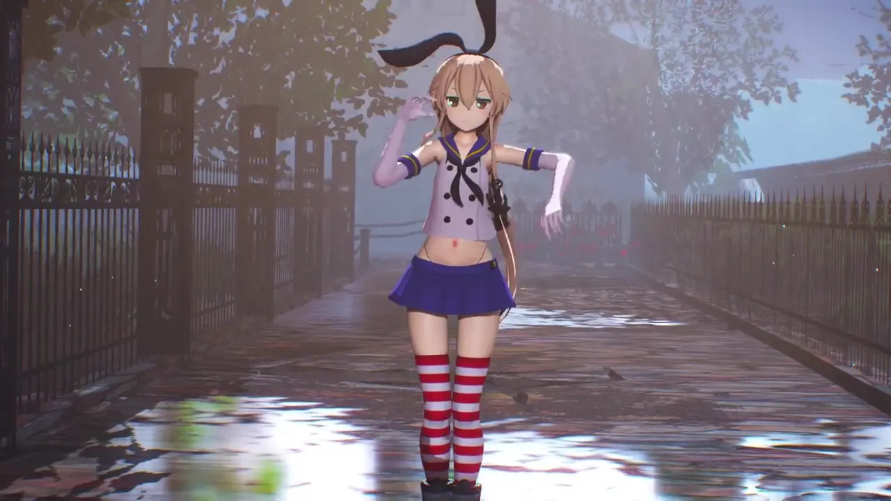 Shimakaze - Galaxias! [MMD R18] Moneko