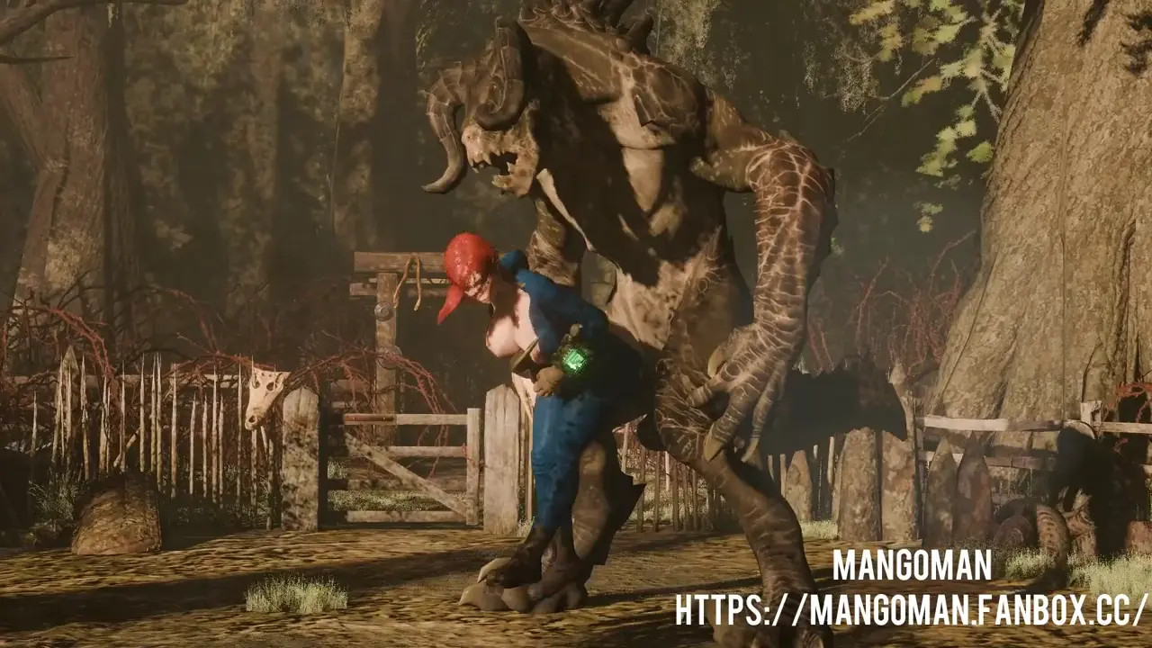 Deathclaw & vault dweller