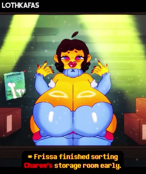 Bimbotale Frissa Clapping Tits on Snapgyatt - Undertale AU Frisk