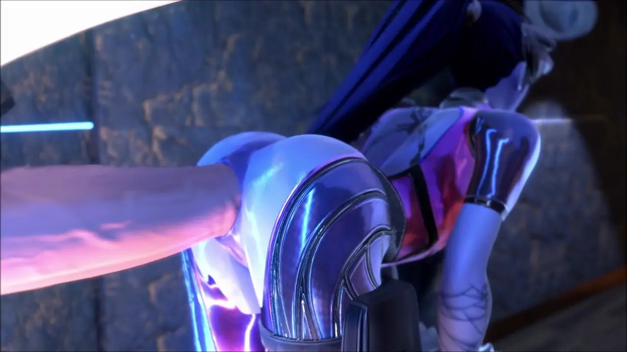 Widowmaker doggy x Horse [TheBartender]