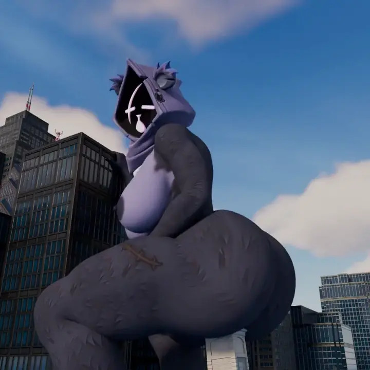 Raven Team Leader Building Pleasure [CTGiantess]