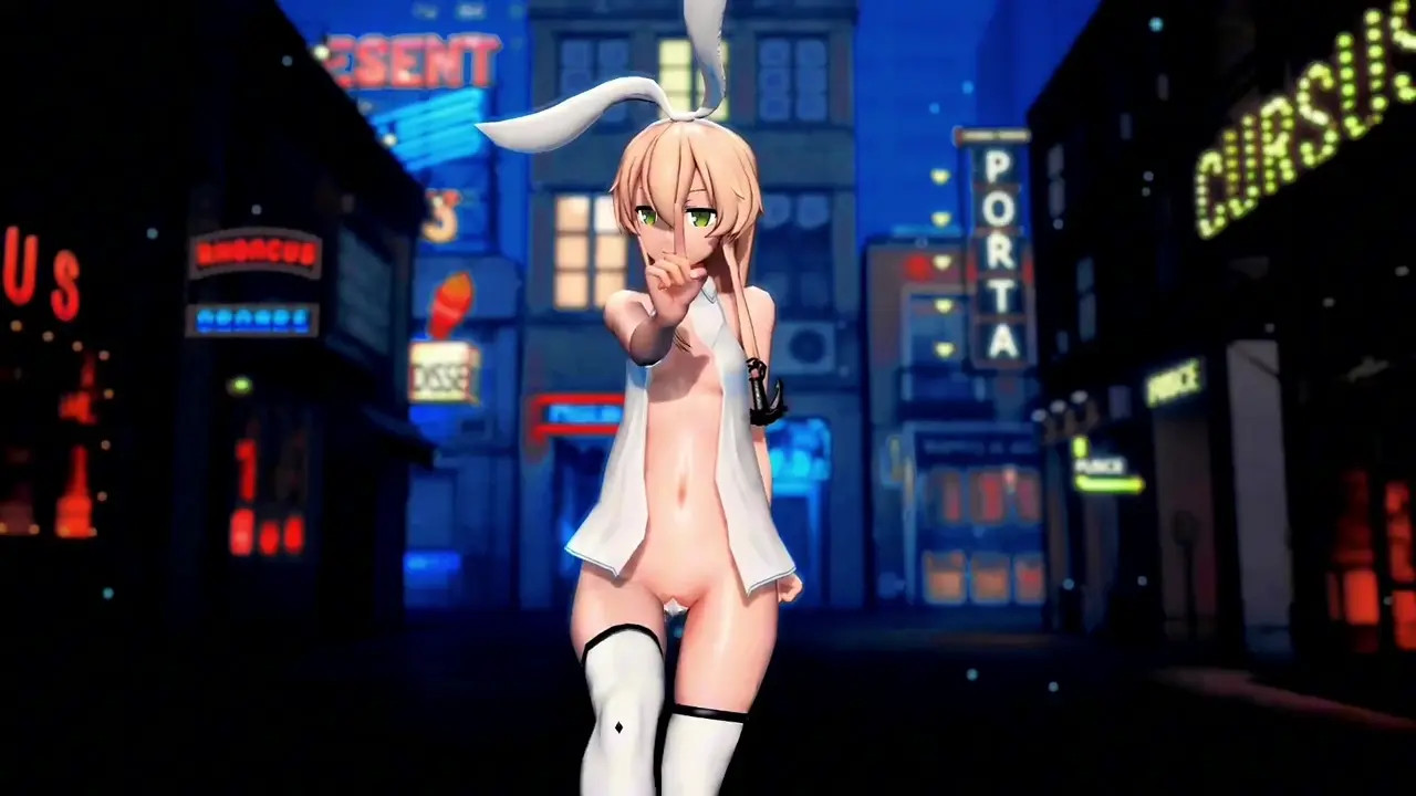 Shimakaze - Alien [MMD R18] GenesisMMD