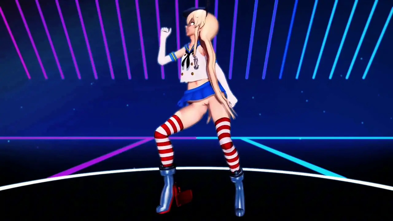 Shimakaze - Tomboy [MMD R18] GenesisMMD