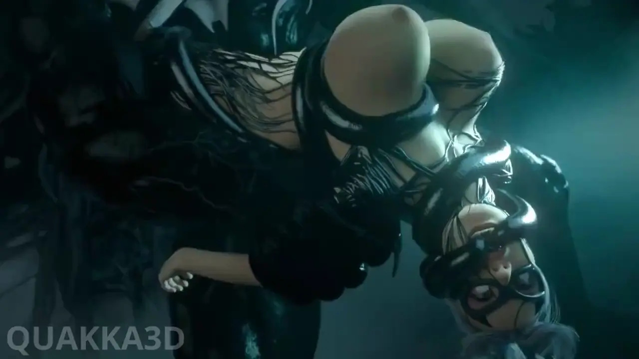 Black Cat Defeated By Venom [Quakka3D]