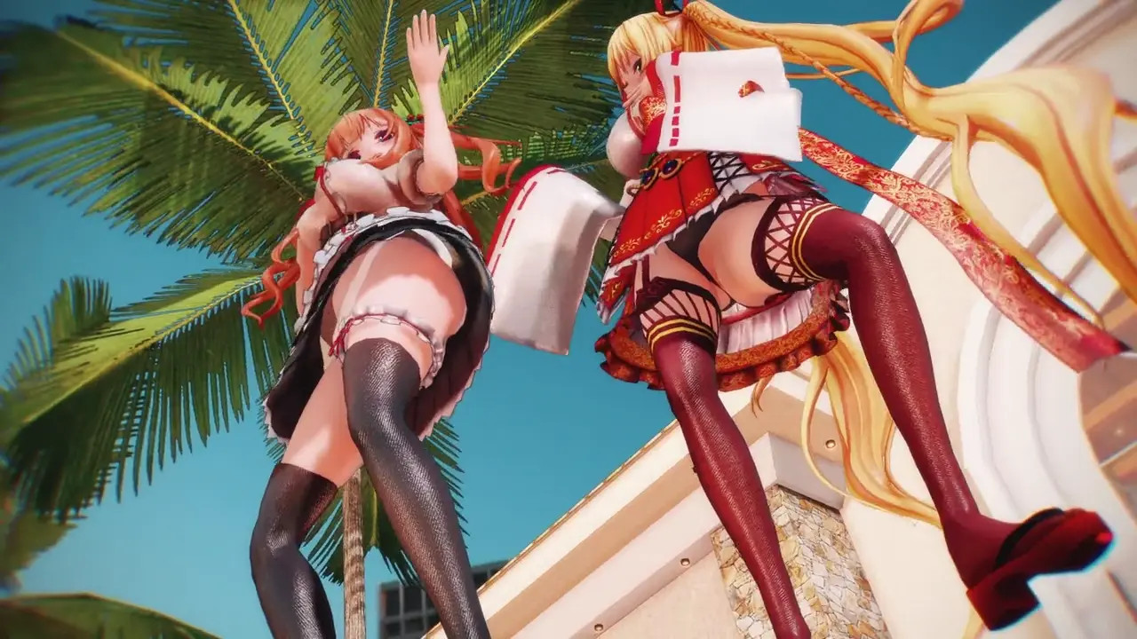 Girls Dance (000MMD)