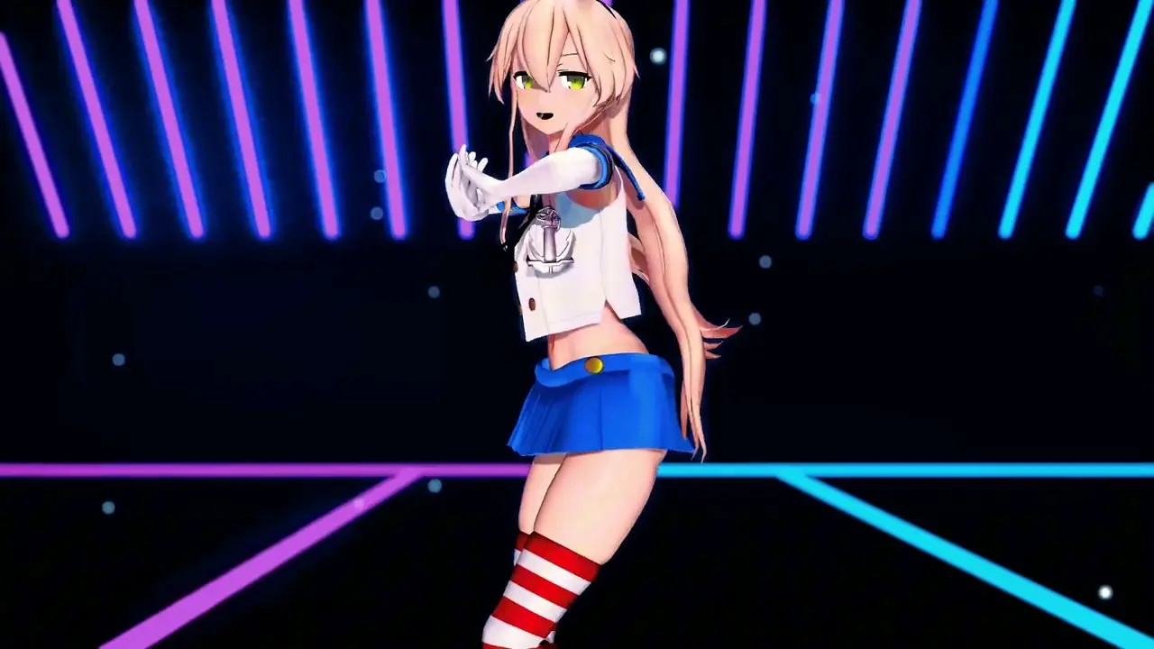 Shimakaze - B.B.F. [MMD R18] GenesisMMD