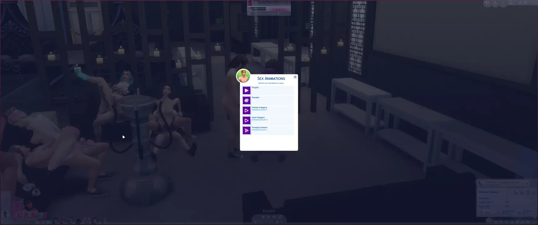 An Old Sims 4 Sex Club Video